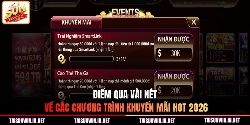 Điểm qua vài nét về các chương trình khuyến mãi hot 2026