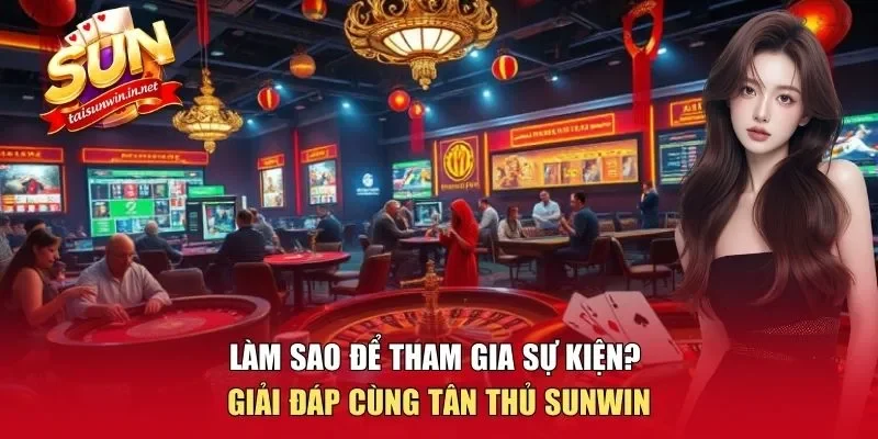 làm sao để tham gia sự kiện