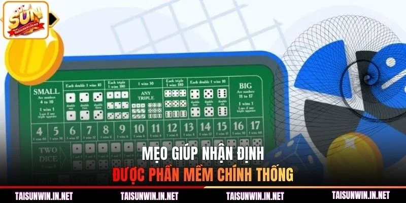 Mẹo giúp nhận định được phần mềm chính thống