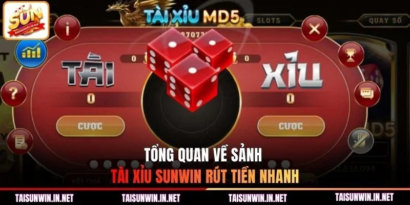 Tổng quan về sảnh tài xỉu Sunwin rút tiền nhanh